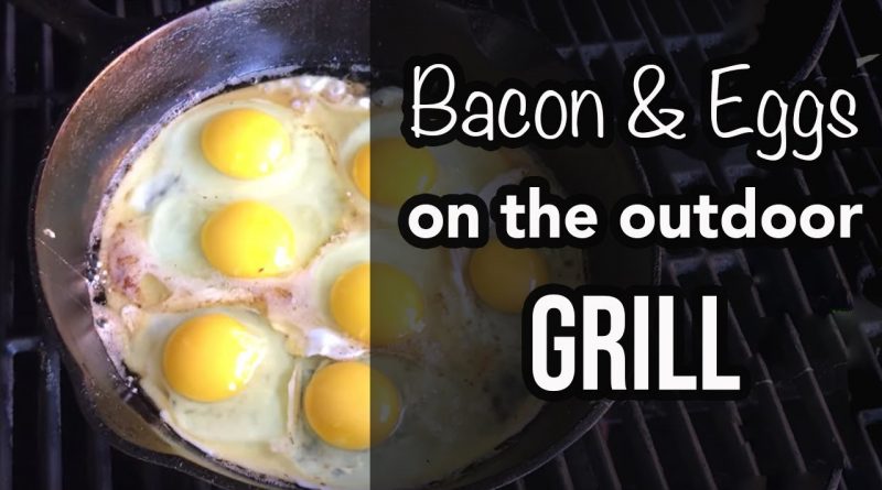 Carnivore Breakfast: How to cook bacon and eggs on an outdoor grill