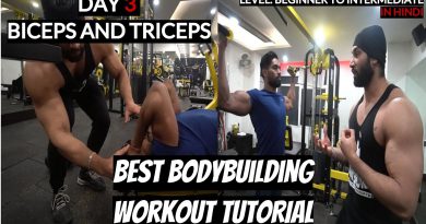 DAY THREE | Best Bodybuilding Workout Tutorial | Biceps and Triceps Workout (Hindi)