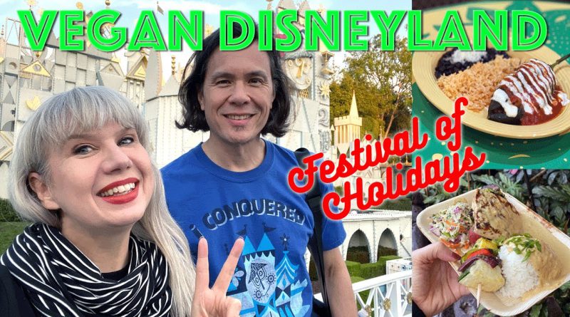 Disneyland 'Festival of Holidays' Fun Vegan Food, Rides, Parades + Music