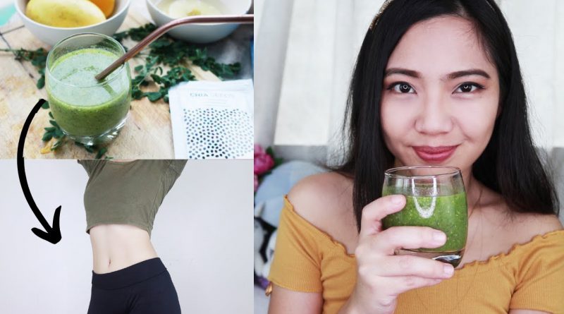 Green Smoothie Pampaliit ng Tiyan ♥ Detox, Weight Loss & Clear Skin (Secret Recipe!)