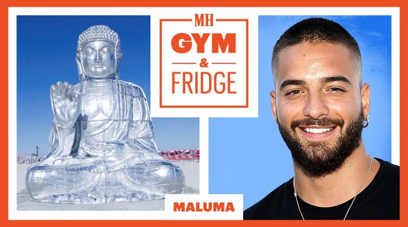 Maluma Shows His Insane Miami Gym & Fridge | Gym and Fridge | Men's Health