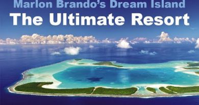 Marlon Brando's Island Eco Resort in Tahiti