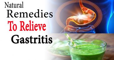 Natural Remedies to relieve gastritis | Natural Health
