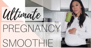 PREGNANCY GREEN SMOOTHIE | THE ULTIMATE MORNING SICKNESS CURE