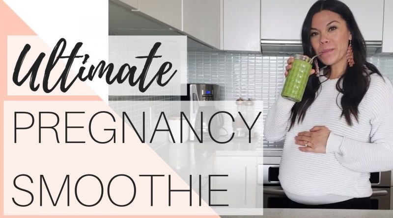 PREGNANCY GREEN SMOOTHIE | THE ULTIMATE MORNING SICKNESS CURE