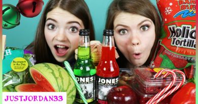 RED AND GREEN HOLIDAY SMOOTHIE CHALLENGE / JustJordan33