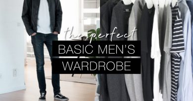 The perfect basic men's wardrobe | Effortless & lasting style