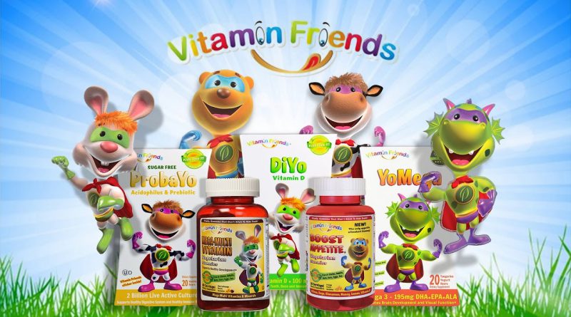 Vitamin Friends - All Natural Gummy Vitamins and Supplements For Children