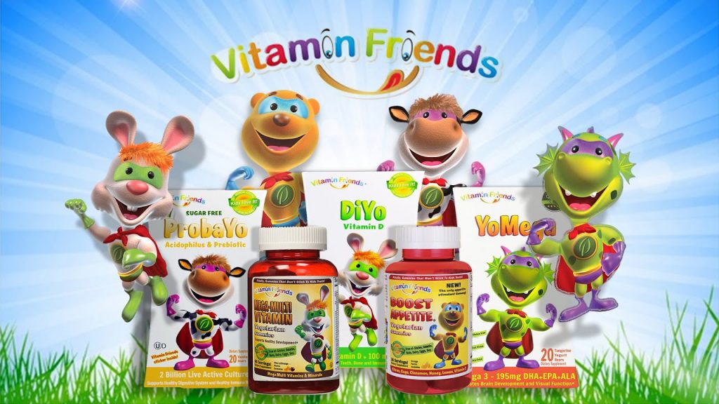 Vitamin Friends All Natural Gummy Vitamins and Supplements For