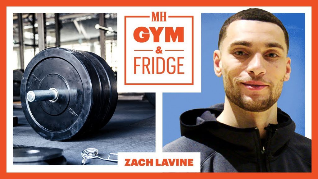 Zach LaVine Shows His Gym & Fridge Gym & Fridge Men's Health Man