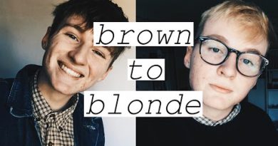 brown to blonde hair (men's fashion/ lifestyle)