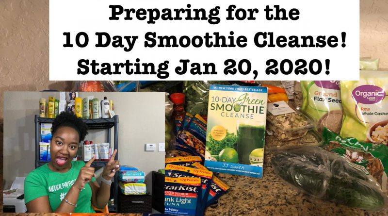 10 Day Green Smoothie Cleanse Prep| Plan to Lose 10 Pounds| Krys the Maximizer