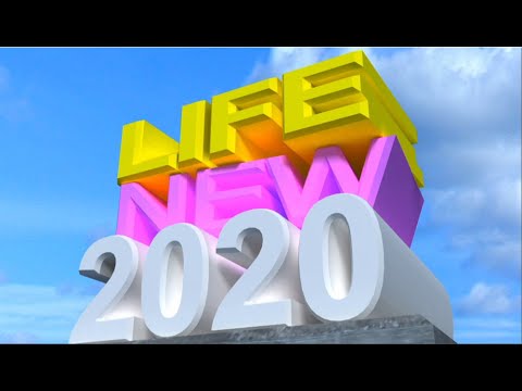 2020 New Year New Decade New Life