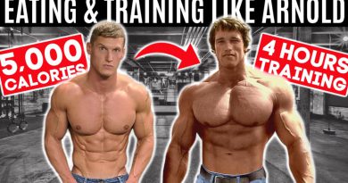 Bodybuilder tries Arnold Schwarzenegger’s DIET & WORKOUT for 24 hours... *5,000 CALORIES*