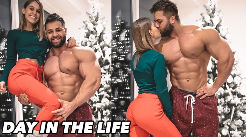 CHRISTMAS AS A PRO BODYBUILDER | Full Workout (My legs are DESTROYED)