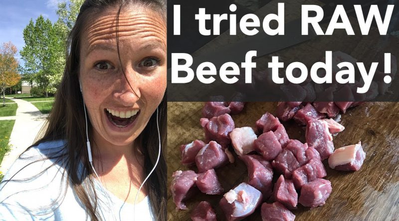 Carnivore Diet: I tried raw beef! Quick update