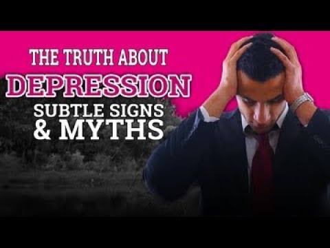 Common Myths And Signs of Depression In Men