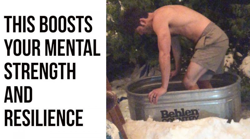 Daily Cold Plunges (even in the snow) Changes Your Body & Mind