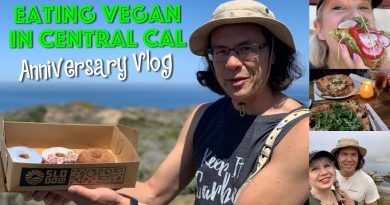 Eating Vegan in Central CA: Anniversary VLOG [+ Happy Cow Contest]