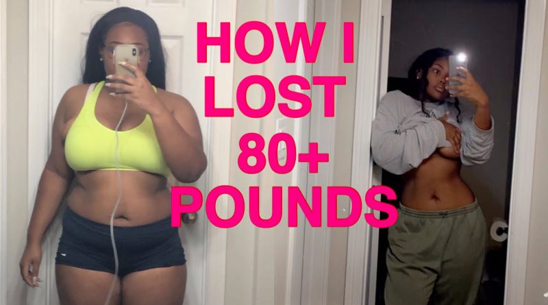 HOW I LOST 80+ LBS!! // My weight loss journey from a size 18 to 8 + TIPS
