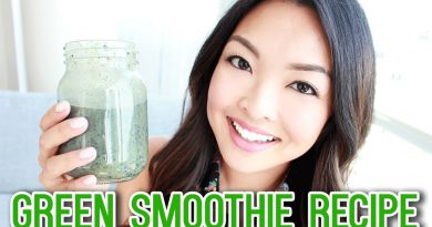 Healthy Green Smoothie Recipe (Fat Burn & Weight Loss)