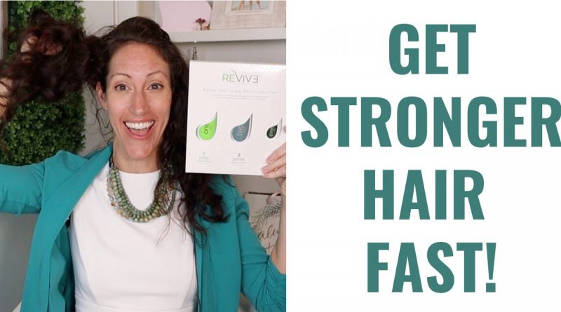 How to Get Naturally Stronger, Thicker Healthier Hair SUPER FAST!