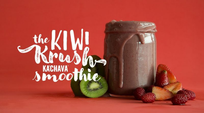 Ka'Chava Kitchen: Kiwi Krush Superfood Smoothie