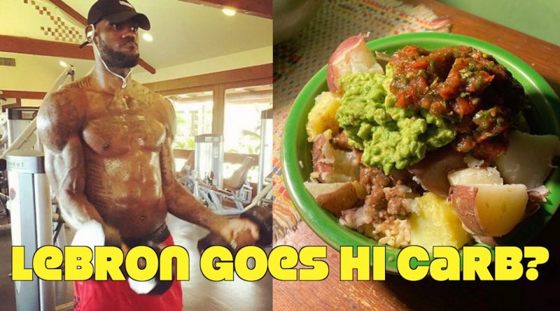 Lebron James Quits Keto, Goes High Carb! What He Eats In An NBA Day