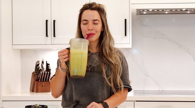 MY FAVORITE HEALTHY GREEN SMOOTHIE RECIPE FOR WEIGHTLOSS AND ENERGY