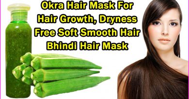 Okra Hair Mask For Hair Growth And Dryness Free Soft Smooth Hair | Bhindi Hair Mask