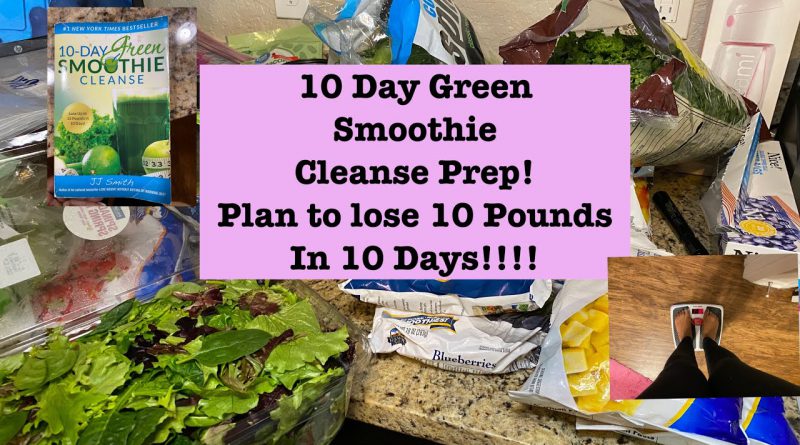 Plan to Lose 10 Pound in 10 Days|10 Day Green Smoothie Cleanse Prep|l Krys the Maximizer