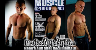 Project Discipline : BEFORE and AFTER - 8 Weeks - Bodybuilding Documentary