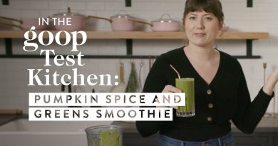 Pumpkin Spice Green Smoothie | 2020 Detox Recipes In The goop Test Kitchen