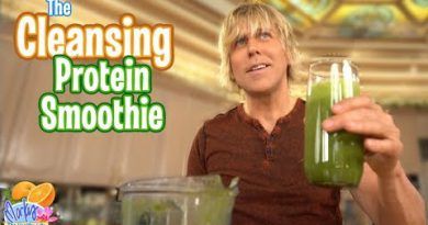 Spicy Green Cleansing Protein Smoothie