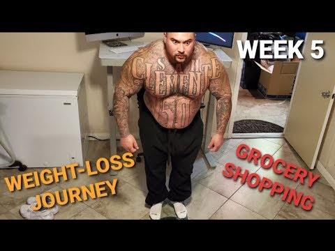 WEIGHT-LOSS JOURNEY | WEEK 4 - WEIGH IN, GYM & GROCEY SHOPPING