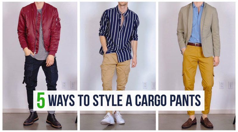 5 Ways to Style Cargo Pants (Dapper, Casual, & Street) | Outfit Inspiration | Men’s Fashion