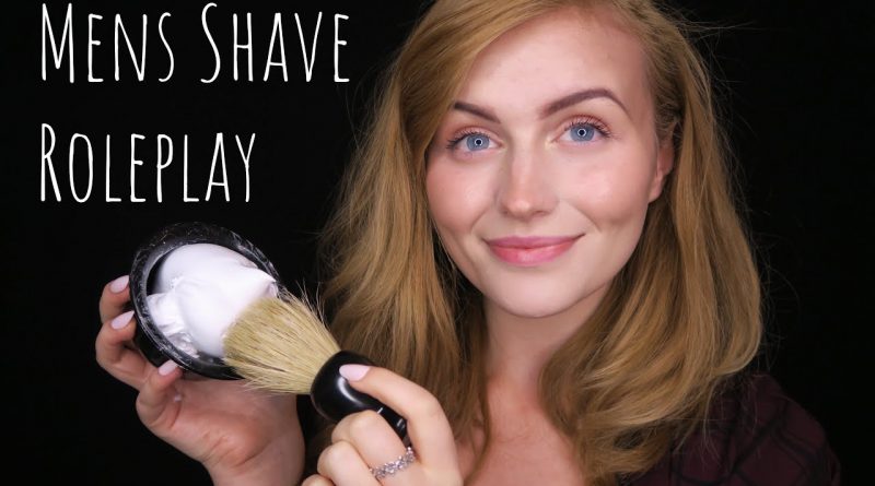 [ASMR] Mens Grooming Roleplay - Haircut, Shave + Eyebrows (Personal Attention)