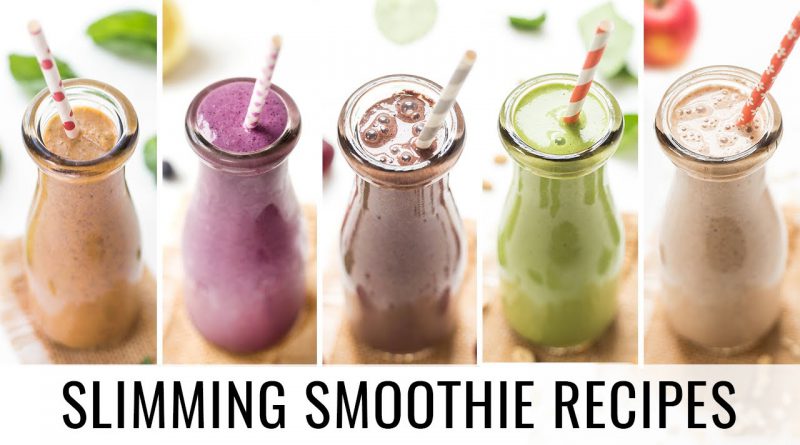 HEALTHY SMOOTHIE RECIPES | 5 smoothies for weight loss