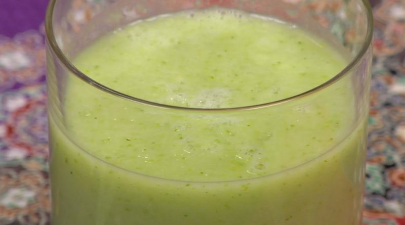 Healthy Green Smoothie Recipe | Cooking with Dog