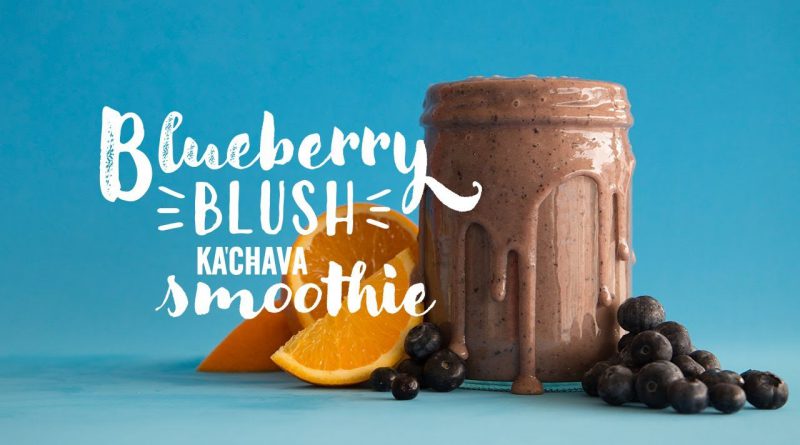 Ka'Chava Kitchen: Blueberry Blush Superfood Smoothie