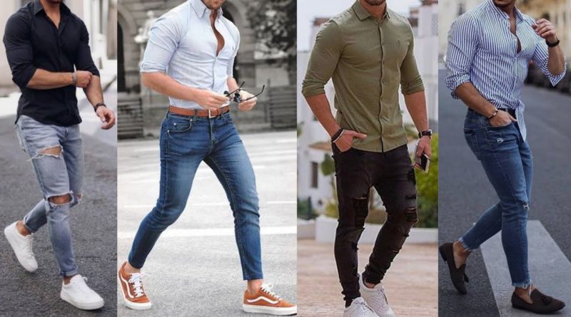 Men's Shirt with Jeans Style|Latest Shirt and Jeans Combination for Men|Men Jeans Shirt Fashion 2019