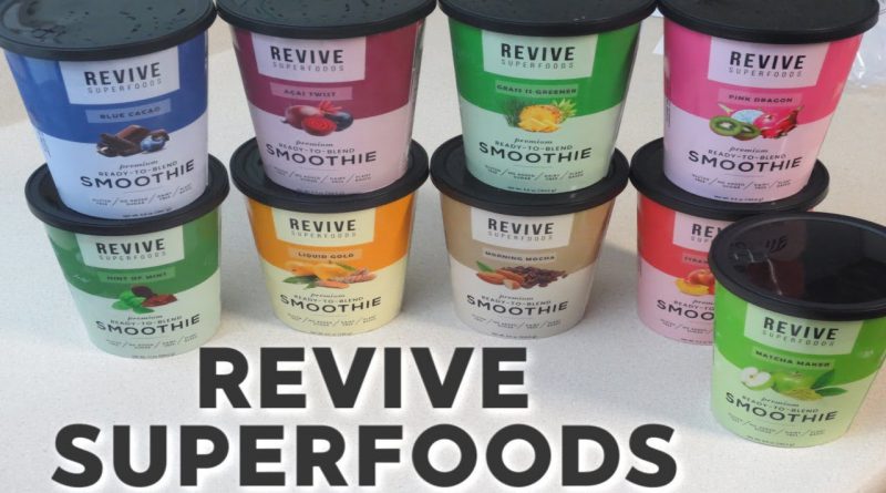 Revive Superfoods - Smoothie Subscription Unboxing & Review!