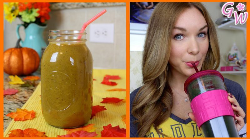 Smoothie Recipe! Pumpkin Spice & Green Superfood ❤