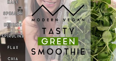 Tasty Super Green Smoothie - Packed with Antioxidants!