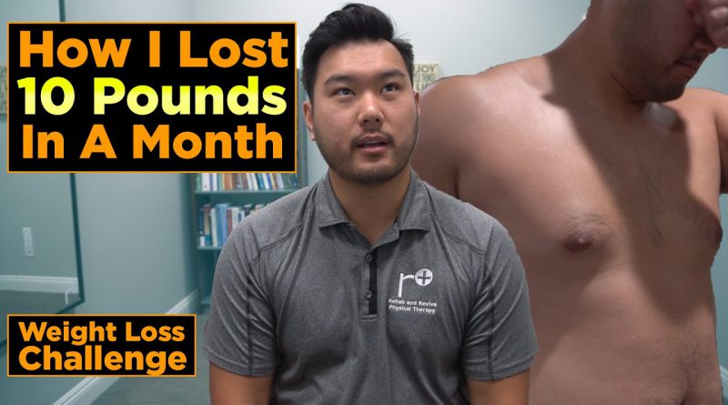 Weight Loss Journey Final Results | Overweight Physical Therapist Tries to Lose 10lbs in 1 Month!