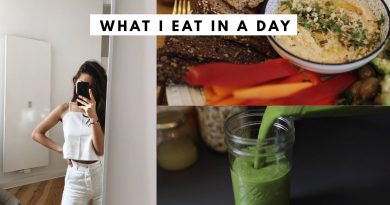What I Eat In A Day: Vegane Lasagne + Green Smoothie