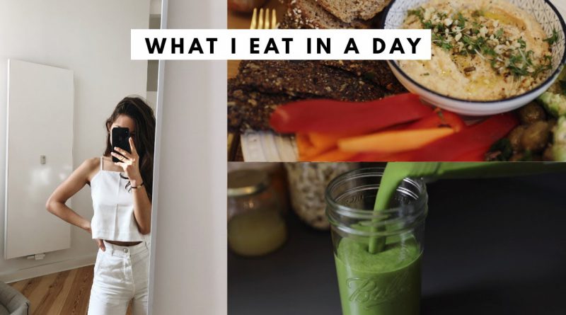 What I Eat In A Day: Vegane Lasagne + Green Smoothie