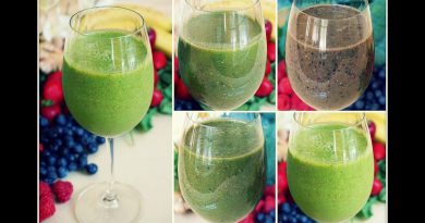 4 Anti-Inflammatory Green Smoothie Recipes (Dairy Free)