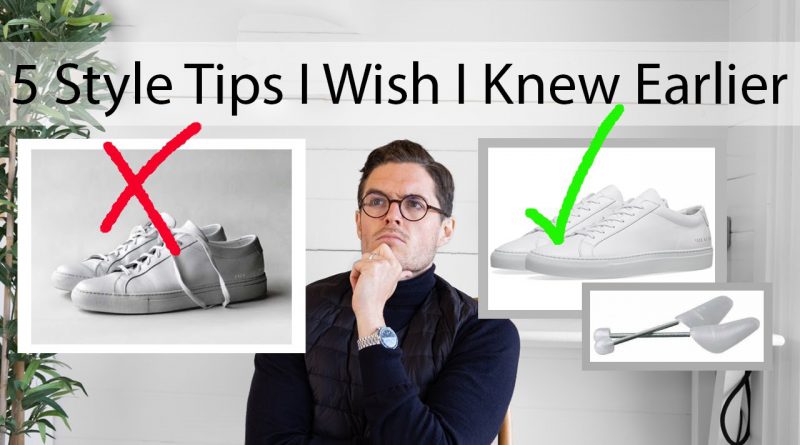 5 Men's Style Tips I Wish I Knew Earlier