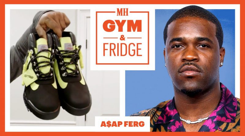 A$AP Ferg Shows His Home Gym & Fridge | Gym & Fridge | Men’s Health